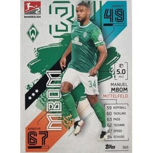 Topps Match Attax Bundesliga 2021/22 Nr 365 Manuel Mbom