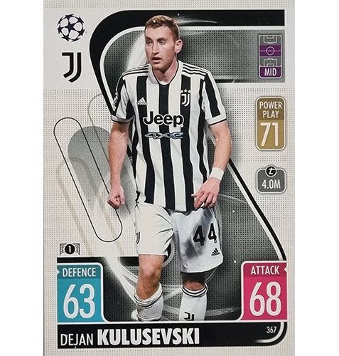 Topps Champions League 2021/2022 Nr 367 Dejan Kulusevski