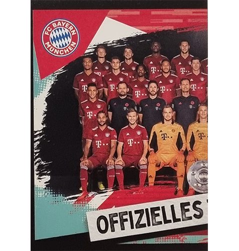 Topps Bundesliga Sticker Saison 2021/2022 Nr 368 Mannschaftsfoto