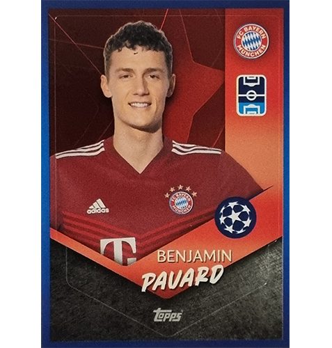 Topps Champions League Sticker 2021/2022 Nr 359 Benjamin Pavard