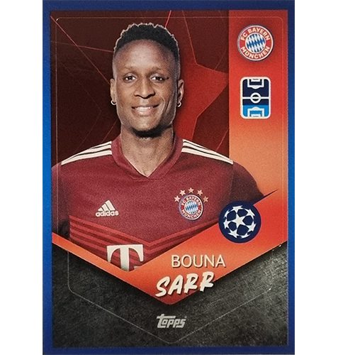 Topps Champions League Sticker 2021/2022 Nr 360 Bouna Sarr