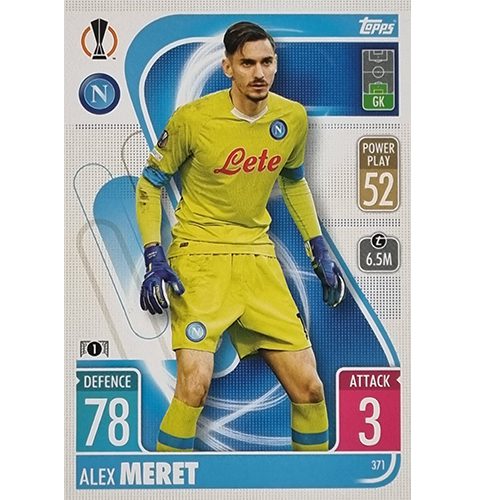 Topps Champions League 2021/2022 Nr 371 Alex Meret