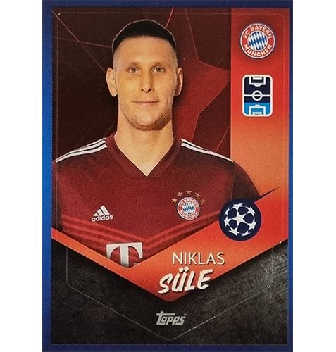 Topps Champions League Sticker 2021/2022 Nr 363 Niklas Süle