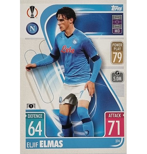 Topps Champions League 2021/2022 Nr 374 Eljif Elmas