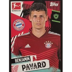 Topps Bundesliga Sticker Saison 2021/2022 Nr 374 Benjamin Pavard