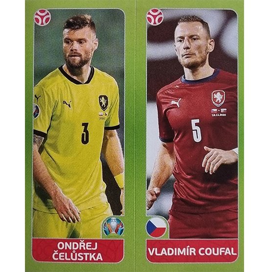 Panini EURO 2020 Sticker Nr 375 Celustka Coufal