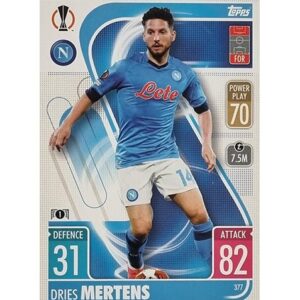 Topps Champions League 2021/2022 Nr 377 Dries Mertens