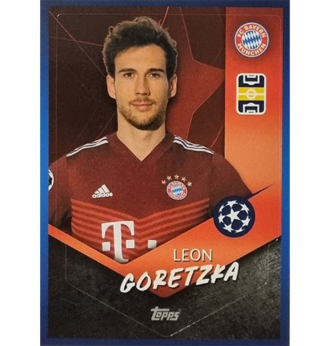 Topps Champions League Sticker 2021/2022 Nr 367 Leon Goretzka