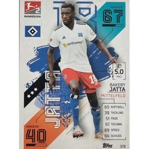 Topps Match Attax Bundesliga 2021/22 Nr 378 Bakery Jatta