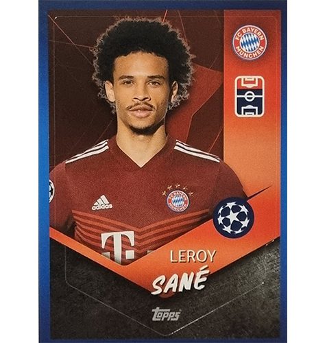 Topps Champions League Sticker 2021/2022 Nr 368 Leroy Sane