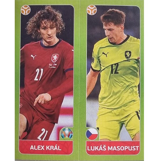 Panini EURO 2020 Sticker Nr 378 Kral Masopust