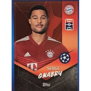 Topps Champions League Sticker 2021/2022 Nr 369 Serge Gnabry