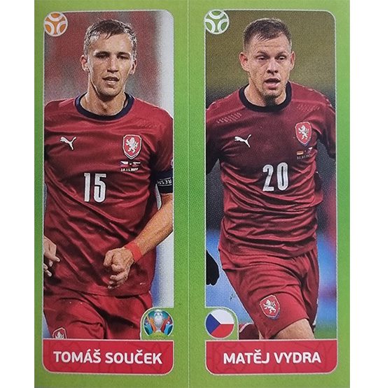 Panini EURO 2020 Sticker Nr 379 Soucek Vydra