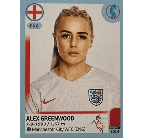 Panini Frauen EM 2022 Sticker - Nr 038 Alex Greenwood