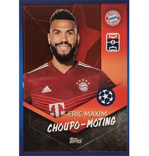 Topps Champions League Sticker 2021/2022 Nr 370 Eric Maxim Choupo Moting