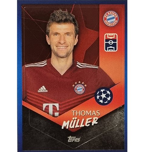 Topps Champions League Sticker 2021/2022 Nr 371 Thomas Müller