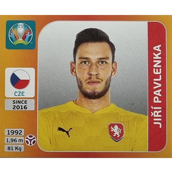 Panini EURO 2020 Sticker Nr 382 Jiri Pavlenka