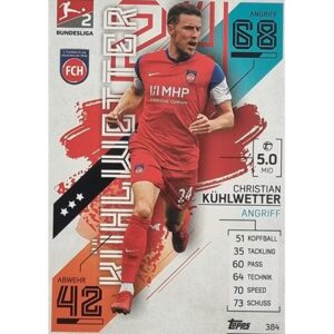 Topps Match Attax Bundesliga 2021/22 Nr 384 Christian Kühlwetter