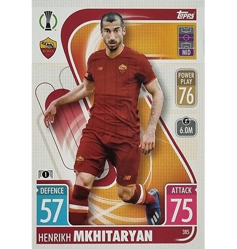 Topps Champions League 2021/2022 Nr 385 Henrikh Mkhitaryan