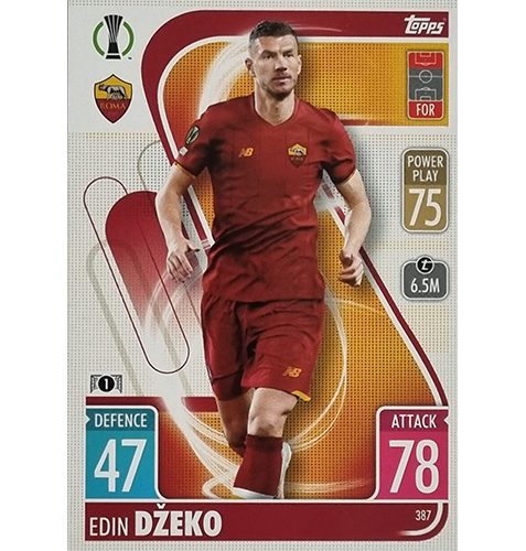 Topps Champions League 2021/2022 Nr 387 Edin Dzeko