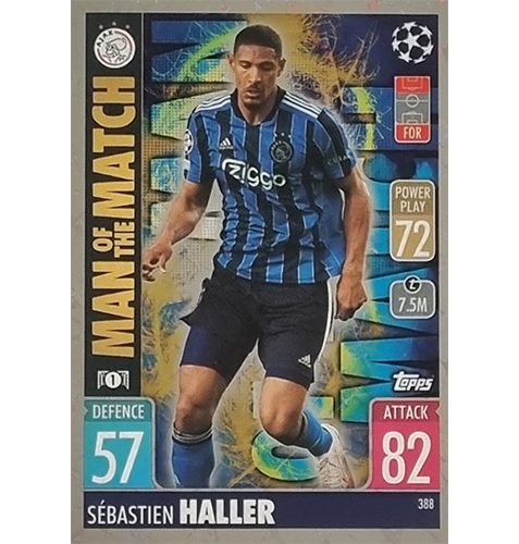 Topps Champions League 2021/2022 Nr 388 Sebastien Haller