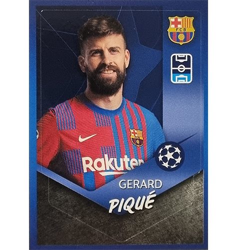 Topps Champions League Sticker 2021/2022 Nr 378 Gerard Pique