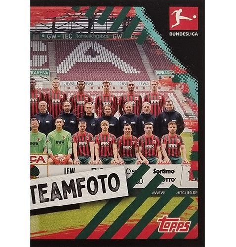 Topps Bundesliga Sticker Saison 2021/2022 Nr 039 Mannschaftsfoto