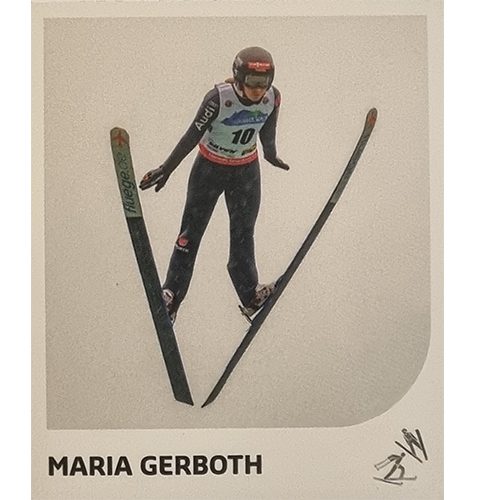 Panini Winterspiele 2022 Peking Sticker Nr 039 Maria Gerboth