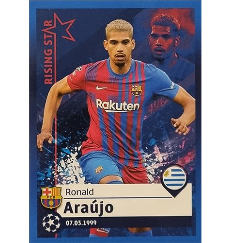 Topps Champions League Sticker 2021/2022 Nr 380 Ronald Araujo