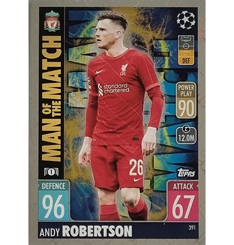 Topps Champions League 2021/2022 Nr 391 Andy Robertson