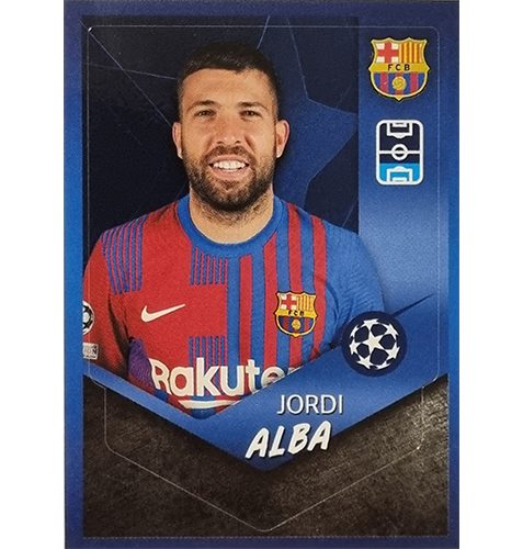 Topps Champions League Sticker 2021/2022 Nr 381 Jordi Alba