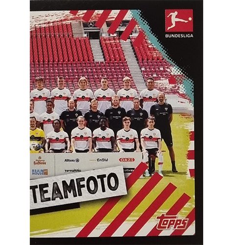 Topps Bundesliga Sticker Saison 2021/2022 Nr 391 Mannschaftsfoto