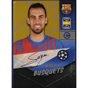 Topps Champions League Sticker 2021/2022 Nr 383 Sergio Busquets