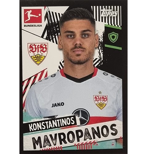 Topps Bundesliga Sticker Saison 2021/2022 Nr 394 Konstantinos Mavropanos