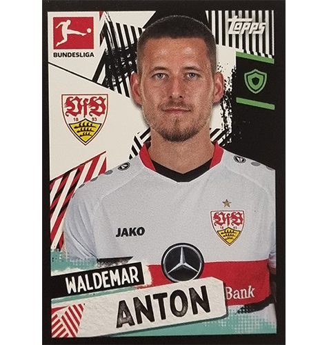 Topps Bundesliga Sticker Saison 2021/2022 Nr 395 Waldemar Anton