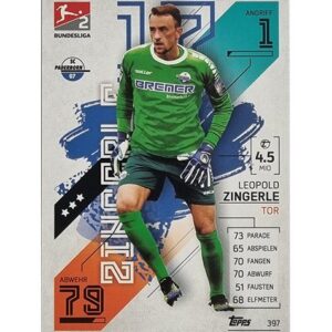 Topps Match Attax Bundesliga 2021/22 Nr 397 Leopold Zingerle