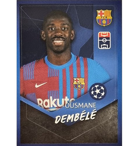 Topps Champions League Sticker 2021/2022 Nr 389 Ousmane Dembele