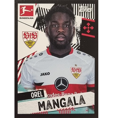 Topps Bundesliga Sticker Saison 2021/2022 Nr 399 Orel Mangala