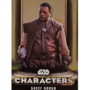 Topps The Mandalorian Trading Cards 2021 Nr C 04 GREEF KARGA