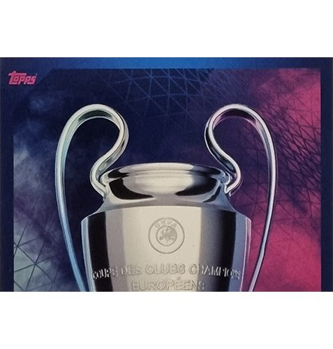 Topps Champions League Sticker 2021/2022 Nr 004 Champions League Pokal
