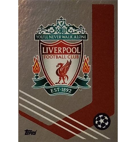 Topps Champions League Sticker 2021/2022 Nr 040 Liverpool FC Logo