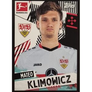 Topps Bundesliga Sticker Saison 2021/2022 Nr 401 Mateo Klimowicz