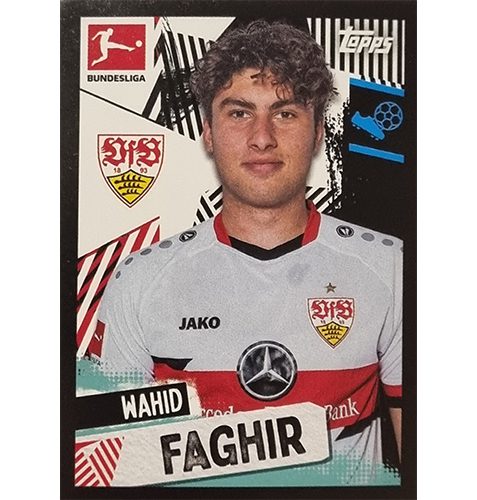 Topps Bundesliga Sticker Saison 2021/2022 Nr 403 Wahid Faghir