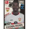 Topps Bundesliga Sticker Saison 2021/2022 Nr 404 Silas Katompa Mvumpa