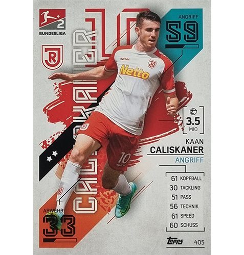 Topps Match Attax Bundesliga 2021/22 Nr 405 Kaan Caliskaner