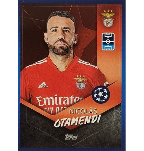 Topps Champions League Sticker 2021/2022 Nr 395 Nicolas Otamendi