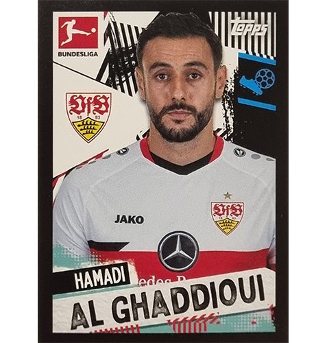 Topps Bundesliga Sticker Saison 2021/2022 Nr 405 Hamadi Al Ghaddioui