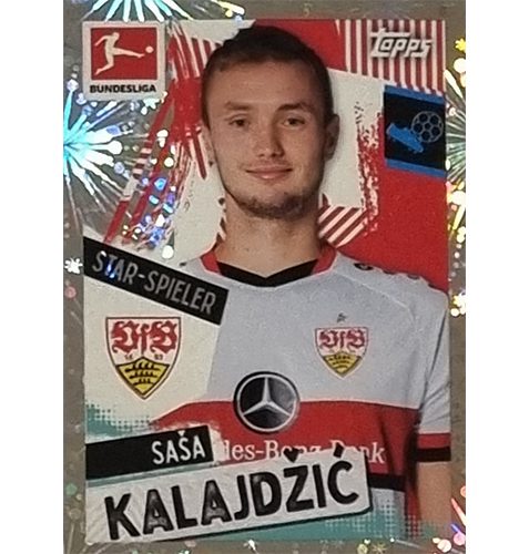 Topps Bundesliga Sticker Saison 2021/2022 Nr 406 Sasa Kalajdzic