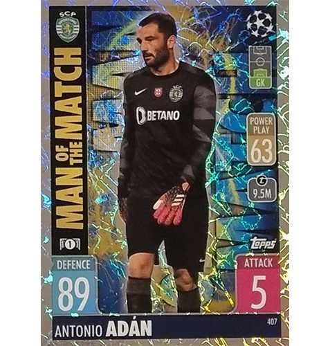 Topps Champions League 2021/2022 Nr 407 Antonio Adan