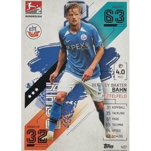 Topps Match Attax Bundesliga 2021/22 Nr 407 Bentley Baxter Bahn
